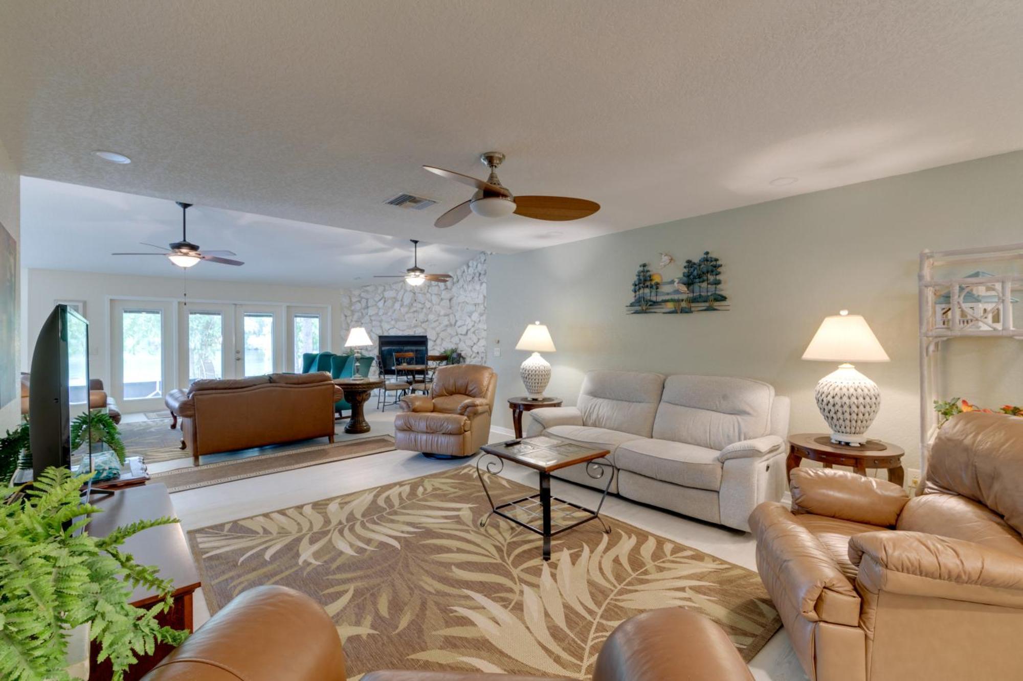 Waterfront Dunnellon Home With Private Dock And Lanai! 외부 사진