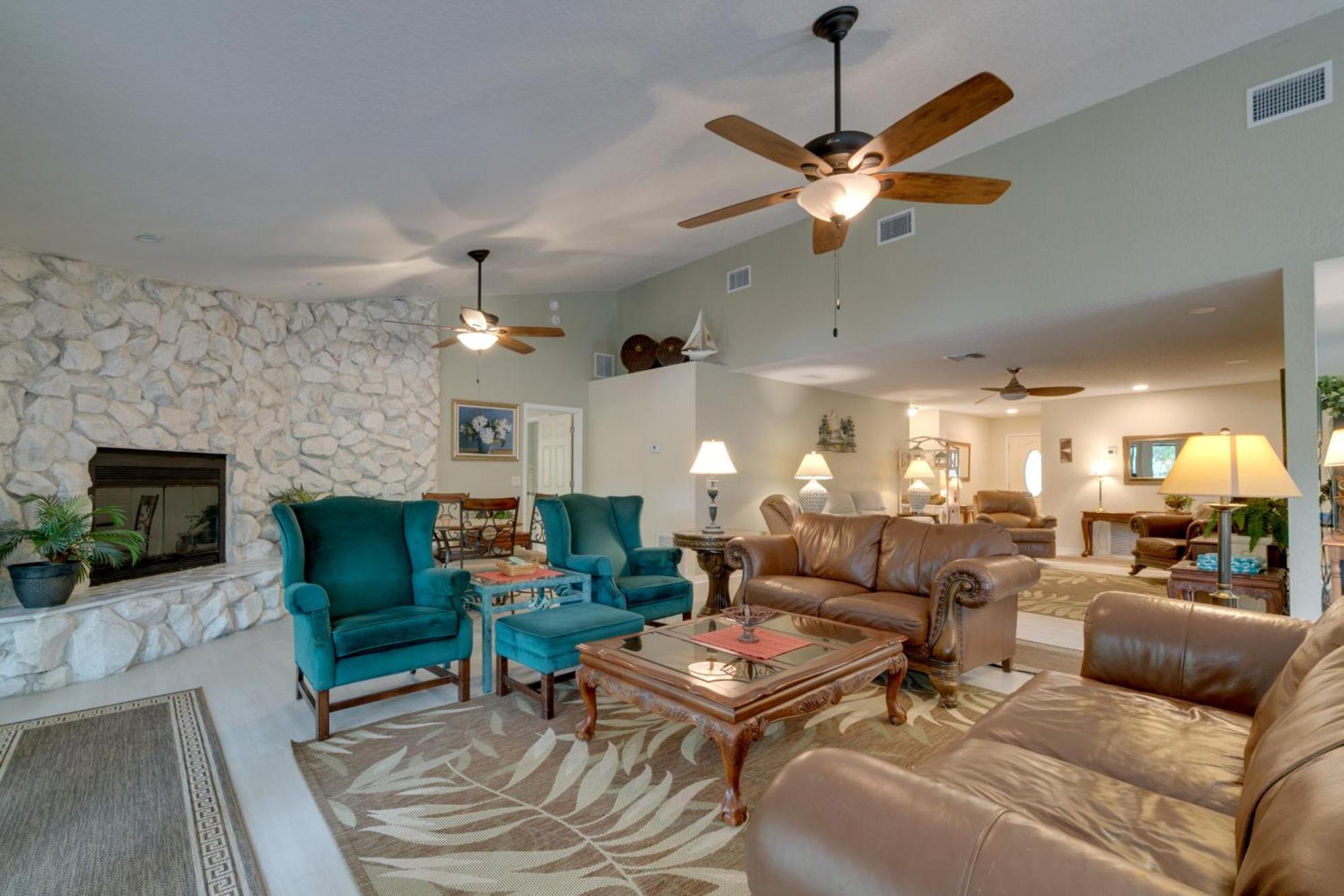 Waterfront Dunnellon Home With Private Dock And Lanai! 외부 사진
