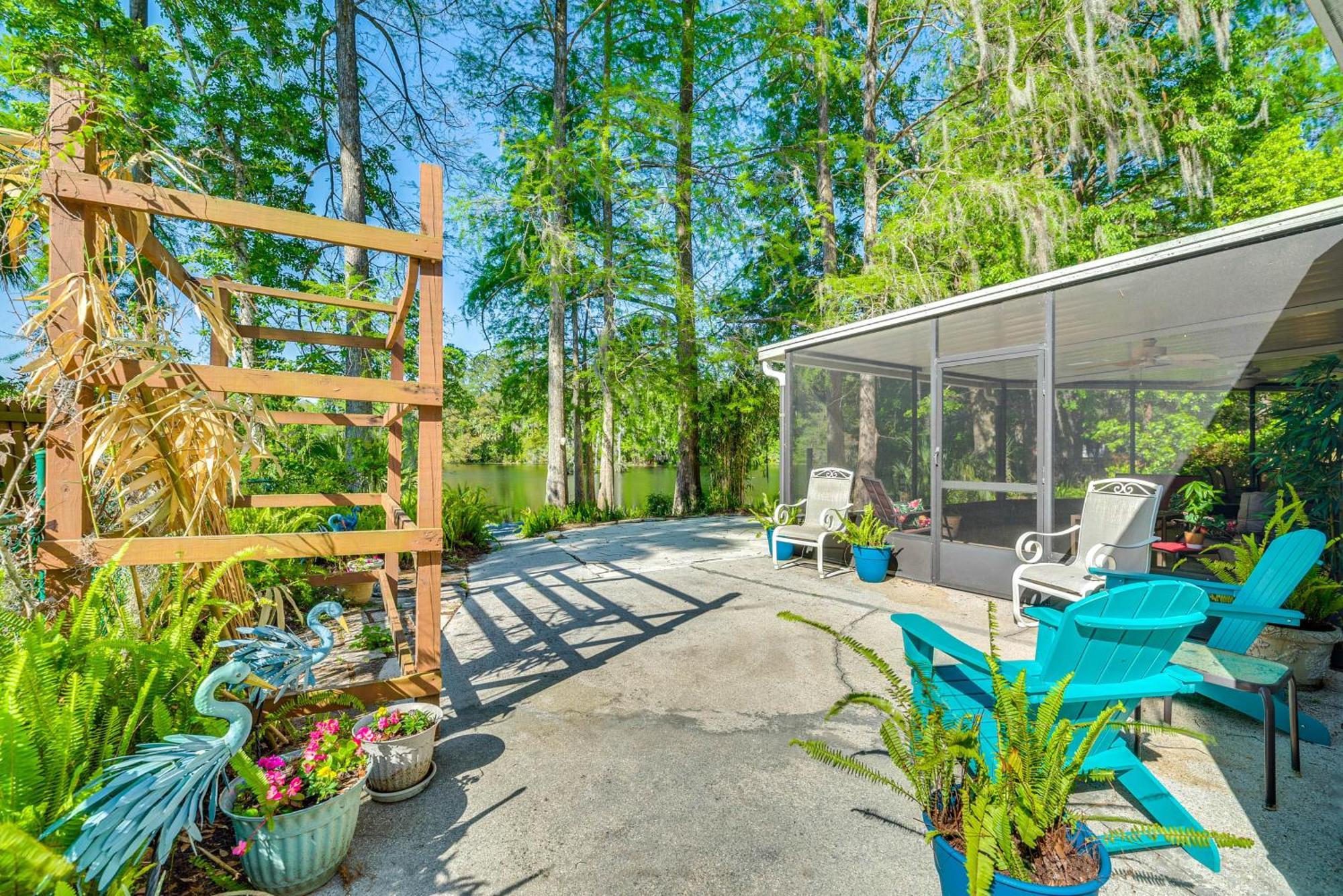Waterfront Dunnellon Home With Private Dock And Lanai! 외부 사진