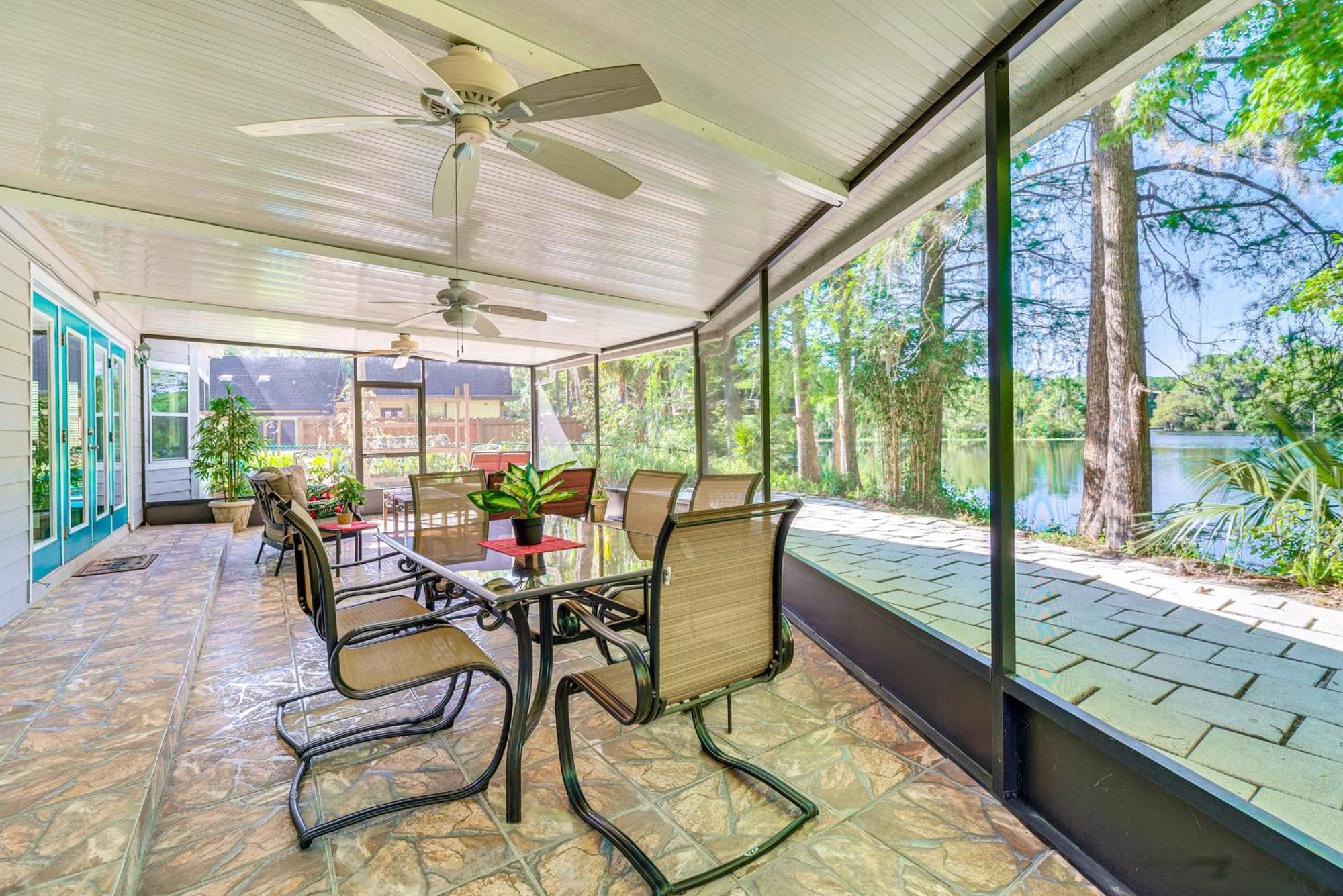 Waterfront Dunnellon Home With Private Dock And Lanai! 외부 사진